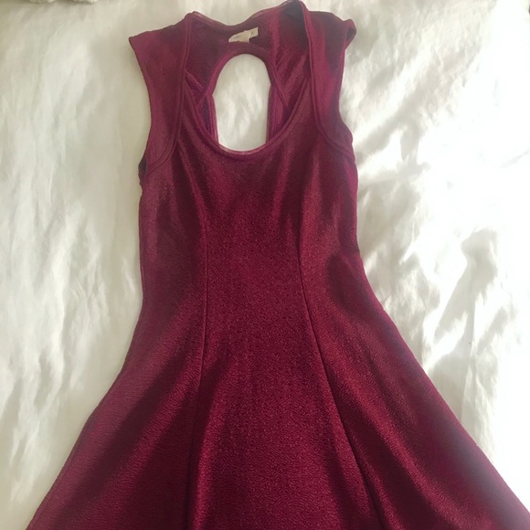 Burgundy Urban Outfitters Dress - Picture 2 of 3